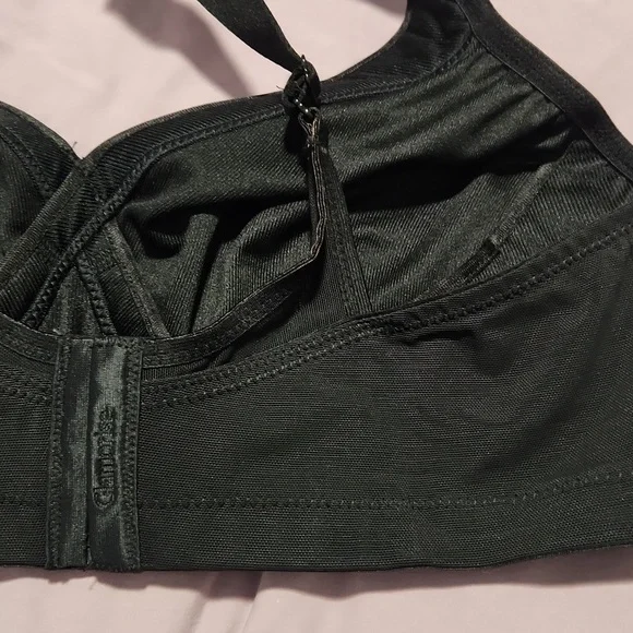 GLAMORISE Size 38D. Women's Black Bra - Picture 8 of 11